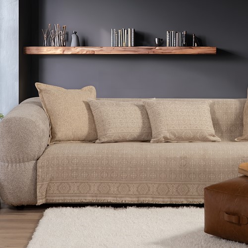 Ριχτάρι Τριθεσίου Nef-Nef Homeware Jeneria 170x300 Beige