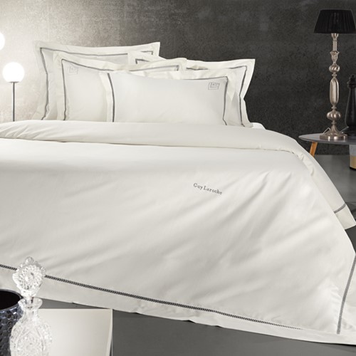 Σετ Σεντόνια King Size Guy Laroche 270x280 Blend Silver Ivory