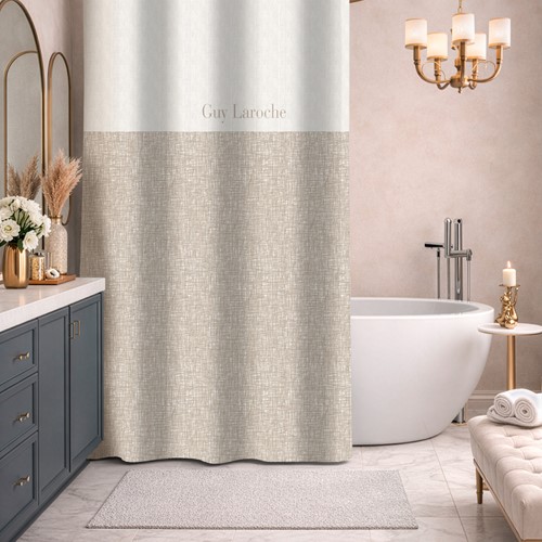 Κουρτίνα Μπάνιου Guy Laroche Code Caramel 180X185
