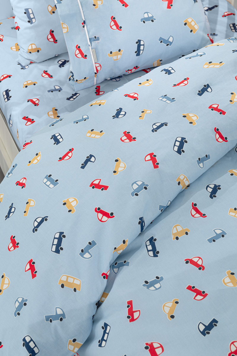 Βρεφικά Σεντόνια Guy Laroche Roadtrip Sky 115X170