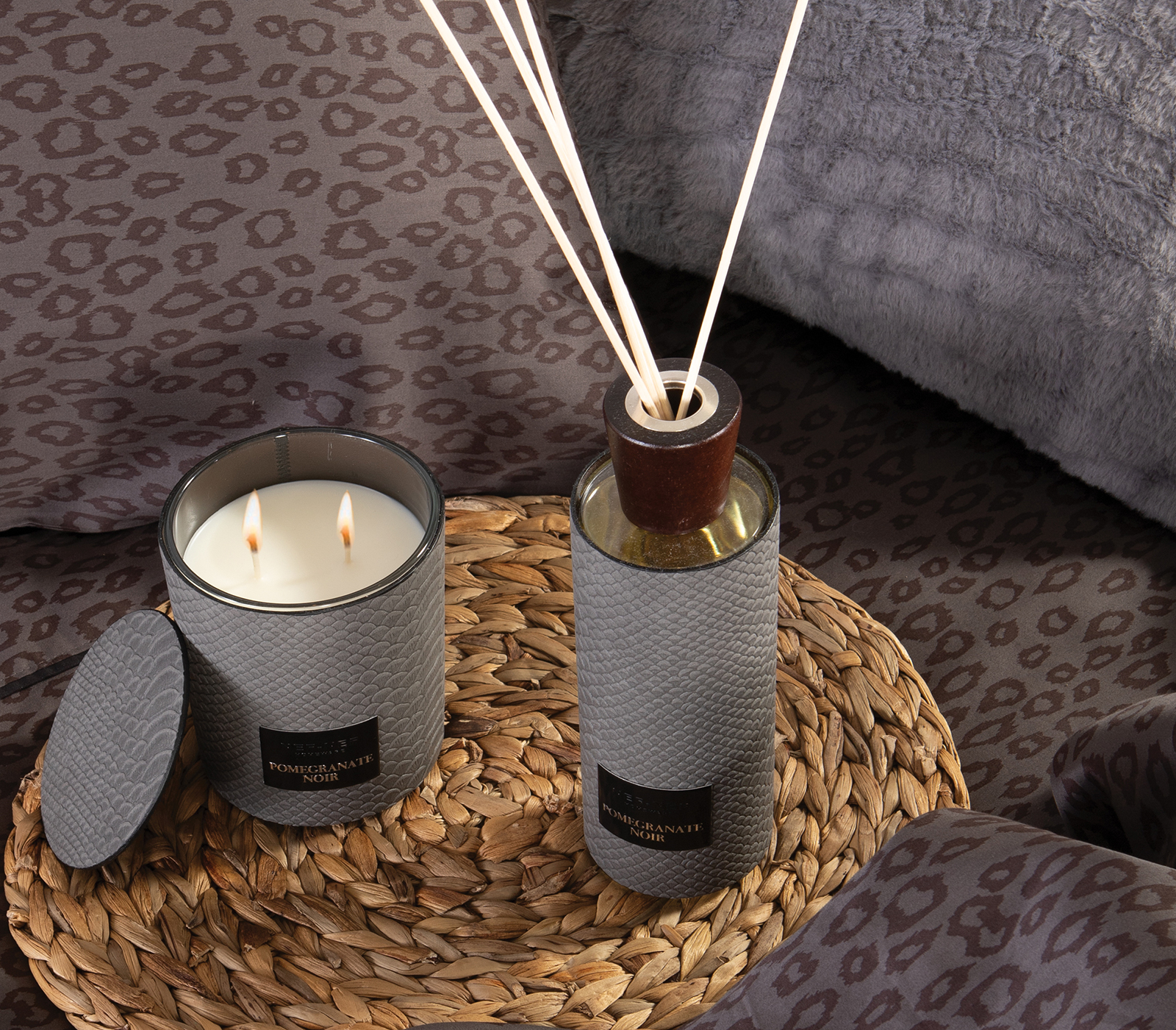 Αρωματικό Χώρου Με Στικς Nef-Nef Homeware Romegranate Noir 400ml 