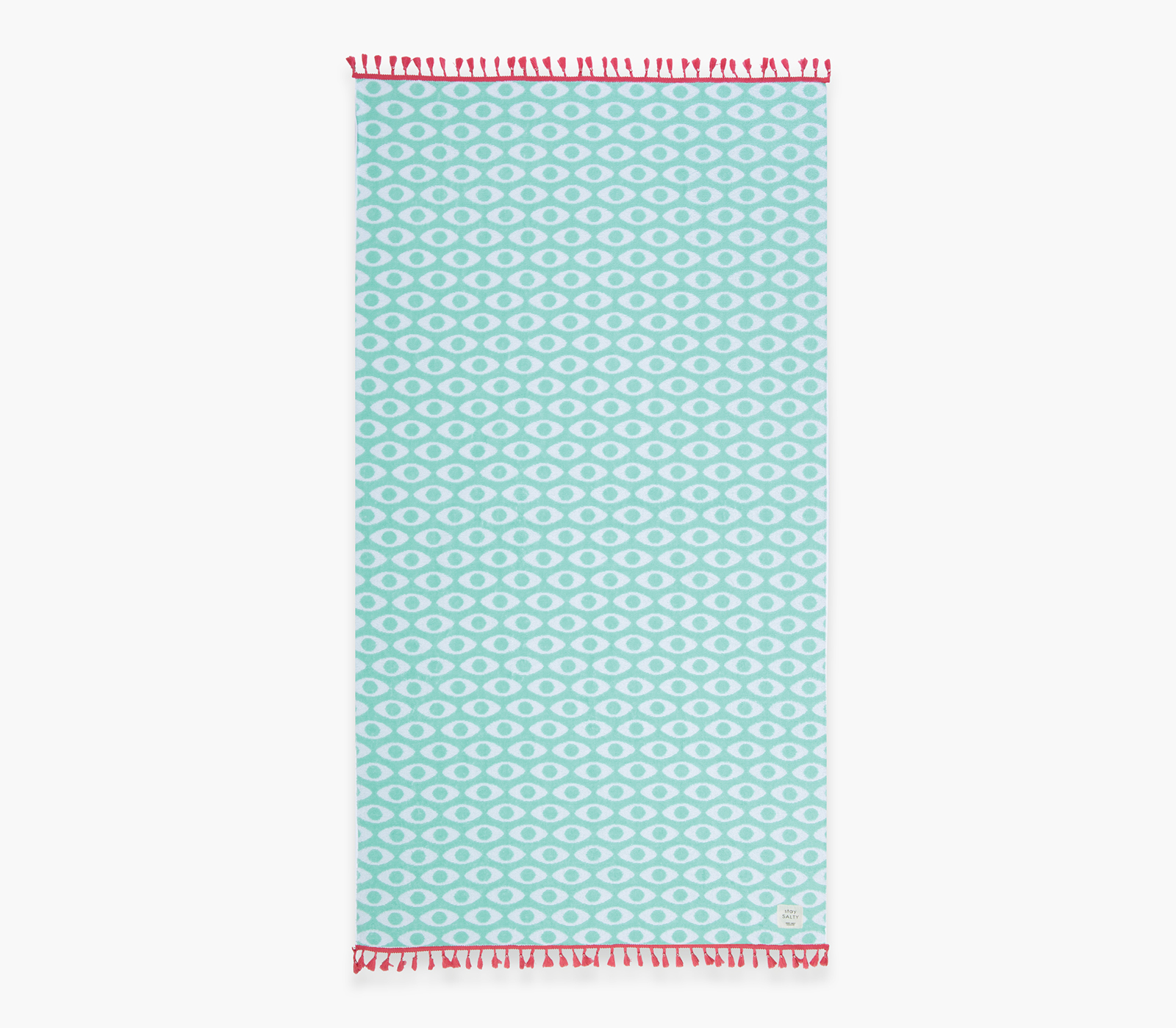 Πετσέτα Θαλάσσης Nef-Nef Homeware Option Fringes 90X170 Fuchsia