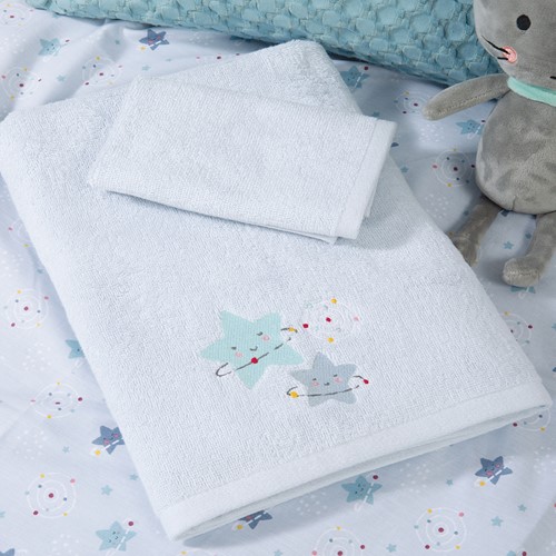 Βρεφικές Πετσέτες Nef-Nef Homeware Explore The Universe L.Blue