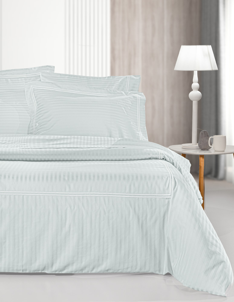 Παπλωματοθήκη Υπέρδιπλη Guy Laroche Nice Moonlight-White 225X245