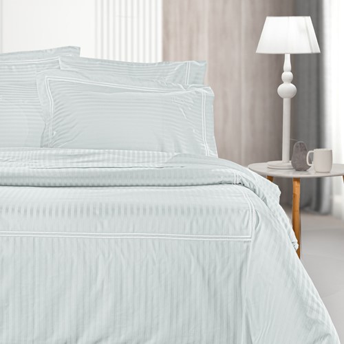 Παπλωματοθήκη Υπέρδιπλη Guy Laroche Nice Moonlight-White 225X245