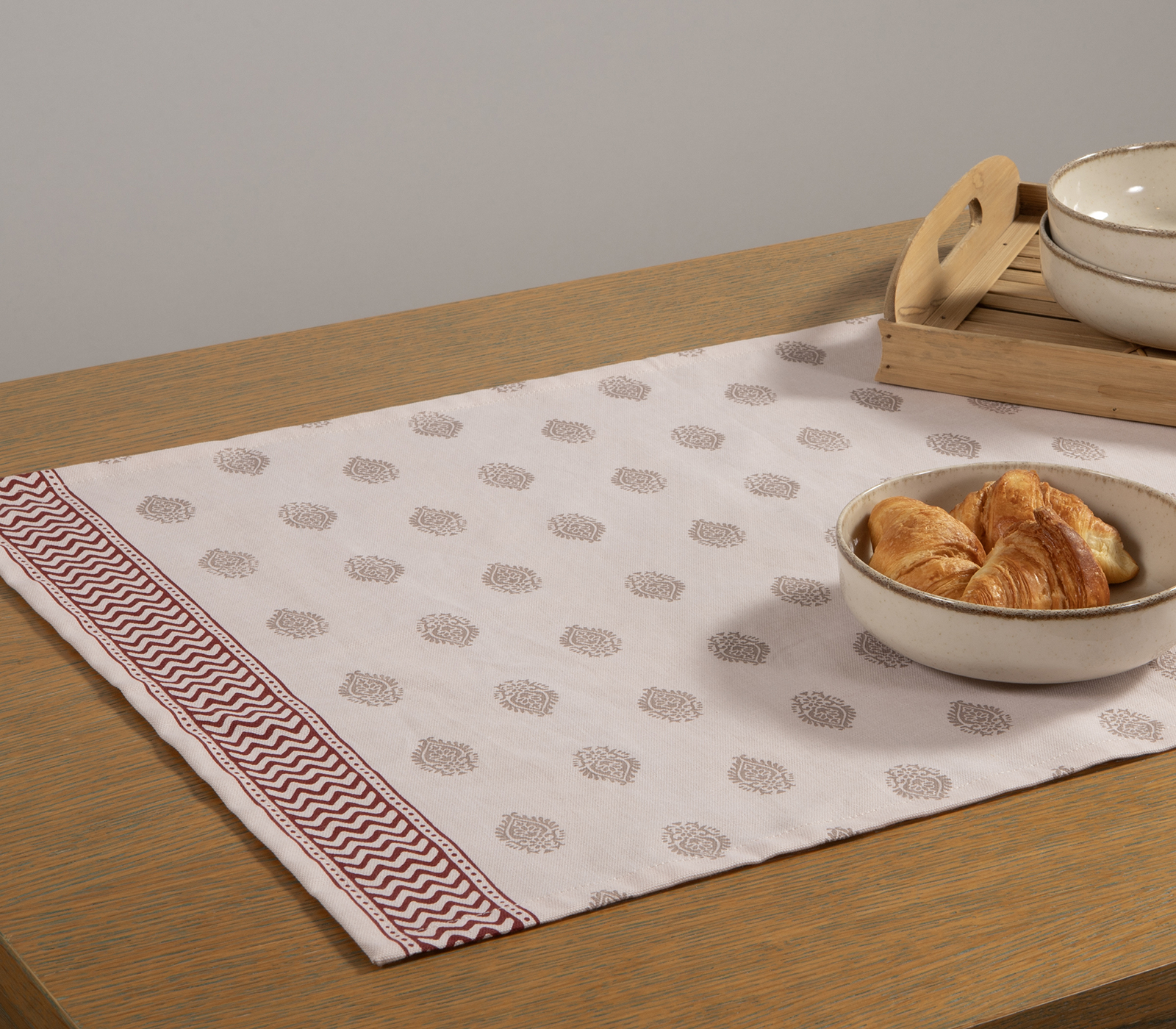 Τραβέρσα Nef-Nef Homeware Orphea 45x140 Beige