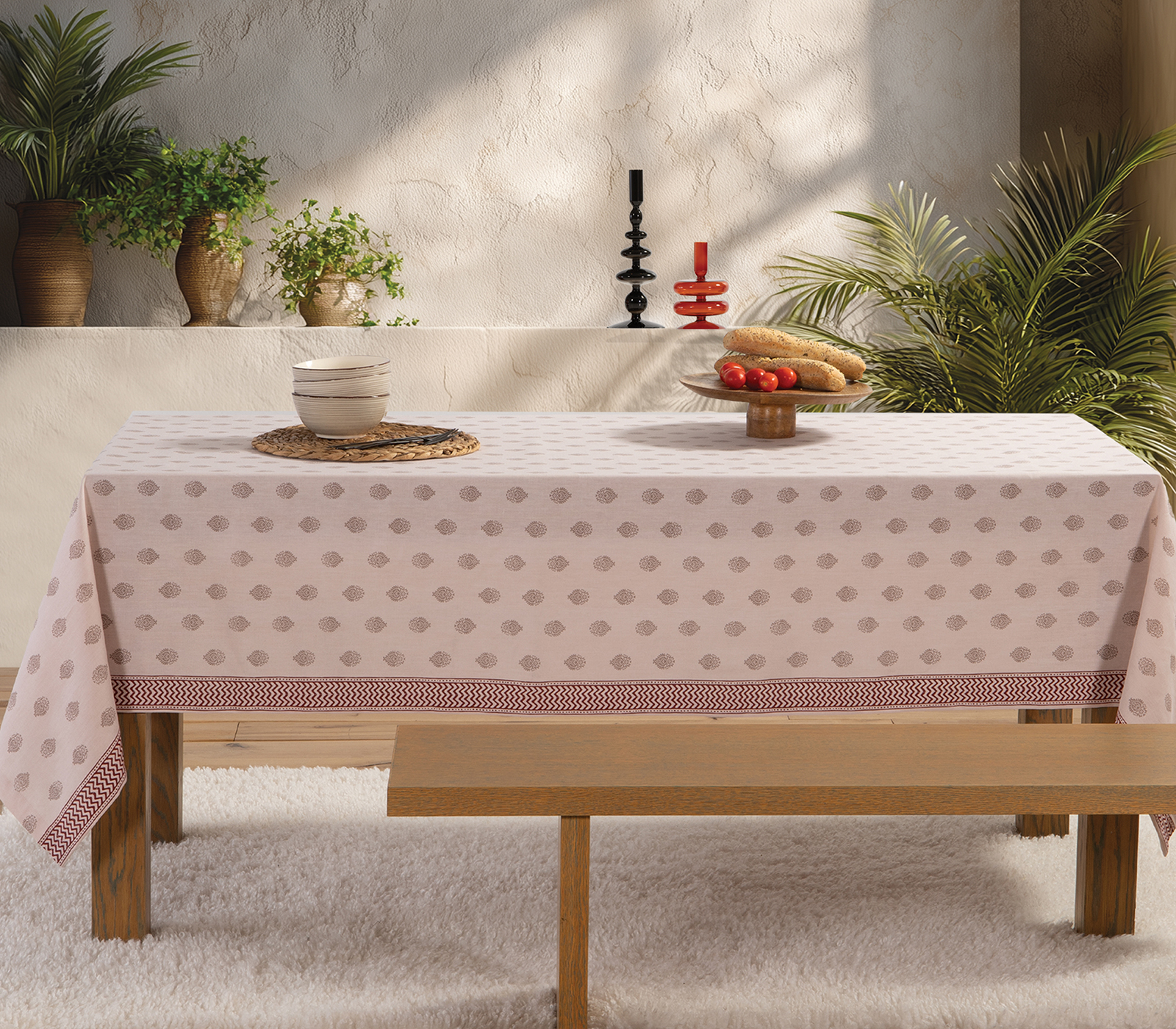 ΤΡΑΠΕΖΟΜΑΝΤΗΛΟ ORPHEA 140X180 NEF-NEF HOMEWARE