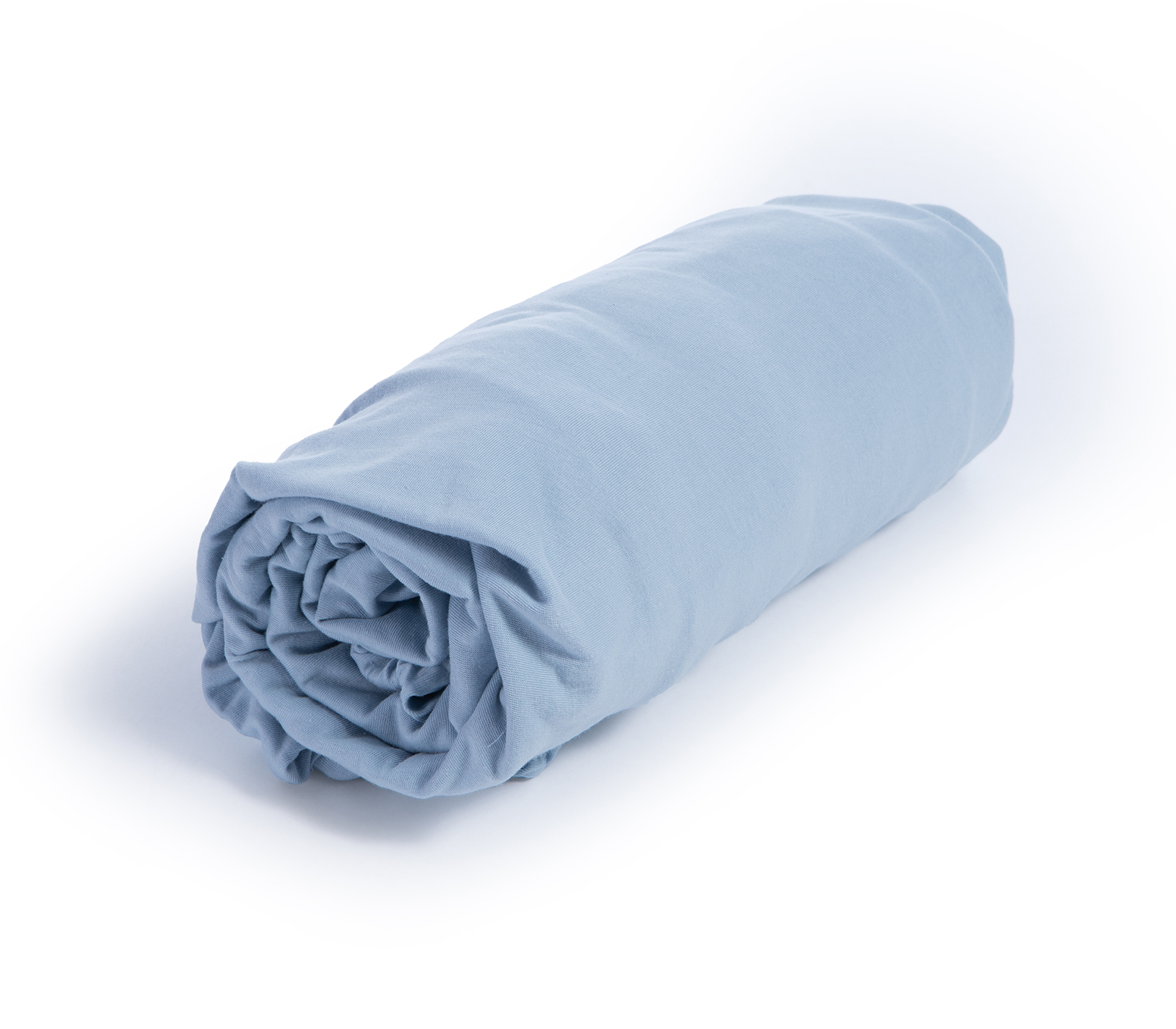 Σεντόνι Υπέρδιπλο Nef-Nef Homeware Με λάστιχο 160Χ200+30 Jersey L.Blue