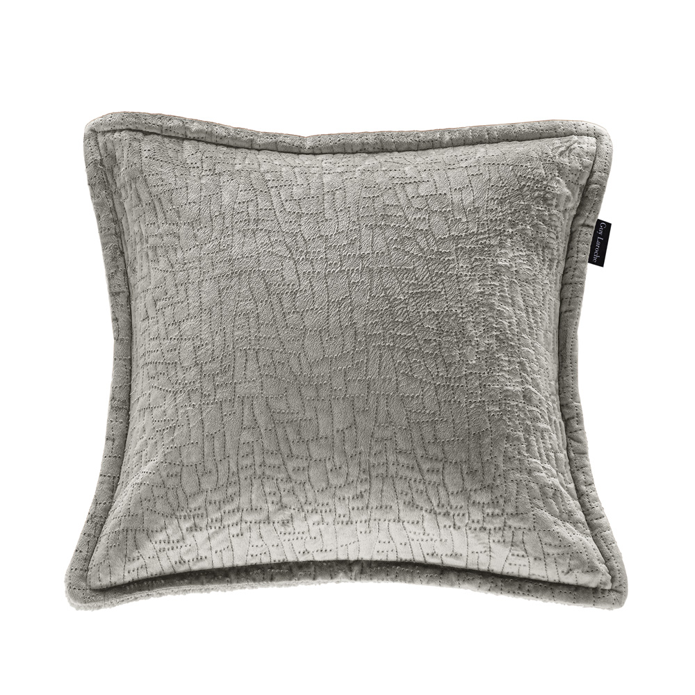 Ριχτάρι Πολυθρόνας Guy Laroche Bolzano Vison 130X170 + Mαξιλάρι 40X40+2.5 χωρίς γέμιση