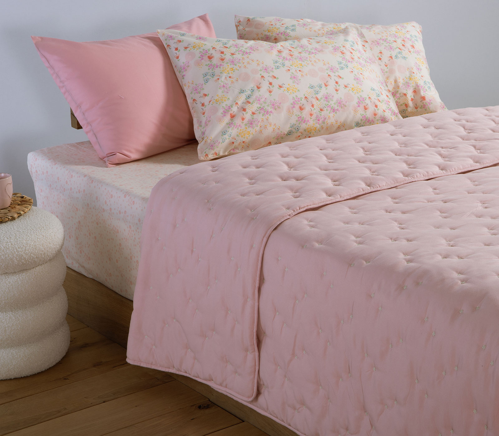 Παιδικό Κουβερλί Nef-Nef Homeware Special Flower 180X240 Pink 