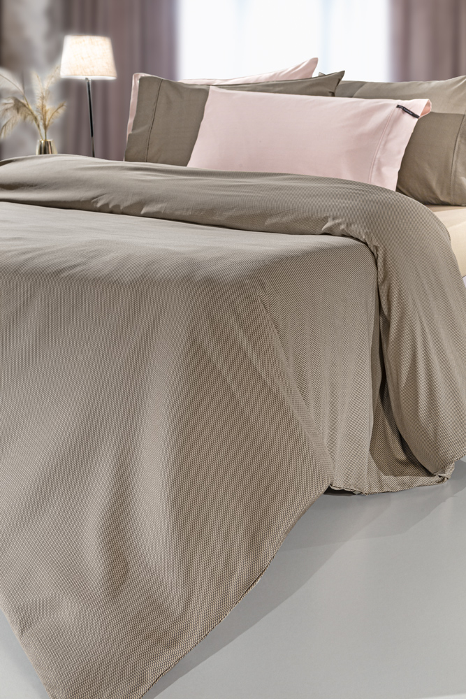 Σεντόνι Ημίδιπλο Guy Laroche Minimal Wenge 120X200+35 Με λάστιχο