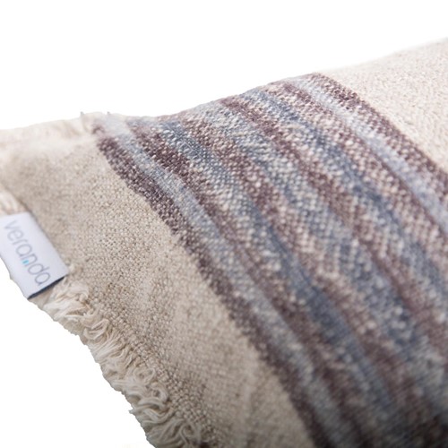 Διακοσμητική Μαξιλαροθήκη Navy Blue/Natural (40×60)