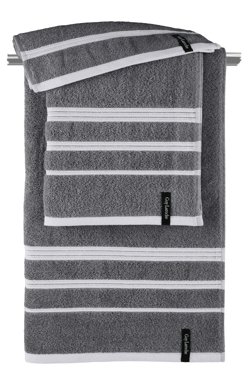 Σετ Πετσέτες Guy Laroche 3τμχ Sofrano Anthracite