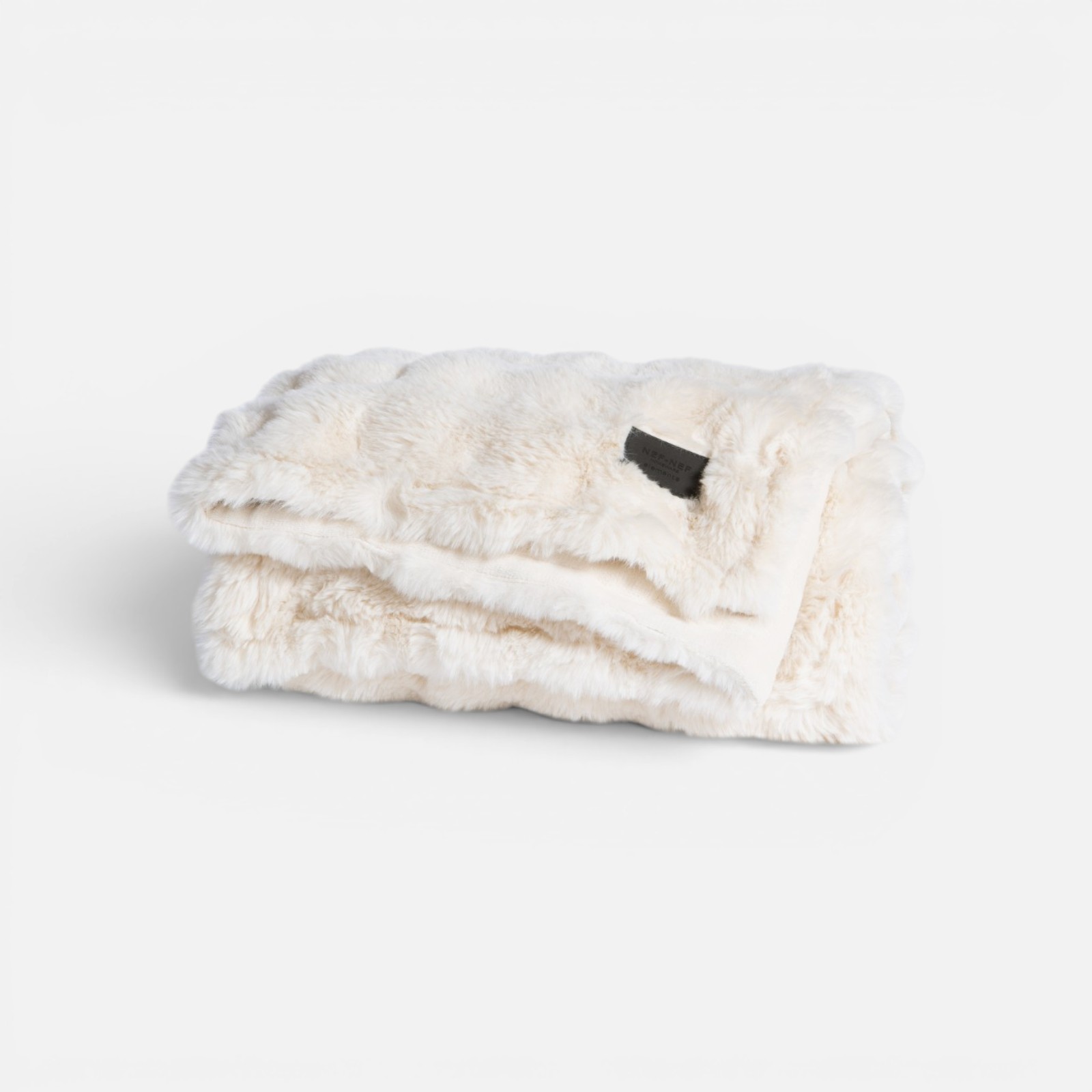 Διακοσμητικό Κουβερτόριο/ Ριχτάρι Nef-Nef Homeware Reality 130x180 Ecru