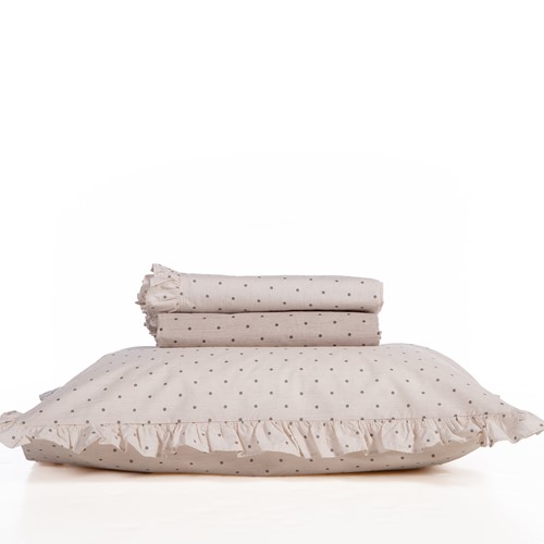 Σεντόνια King Size Nef-Nef Homeware (Σετ) Piombino 280x270 Beige