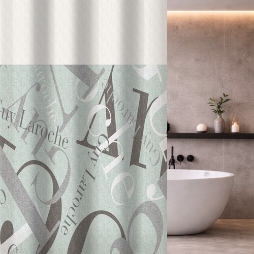 Κουρτίνα Μπάνιου Guy Laroche Passport Mint 240X185