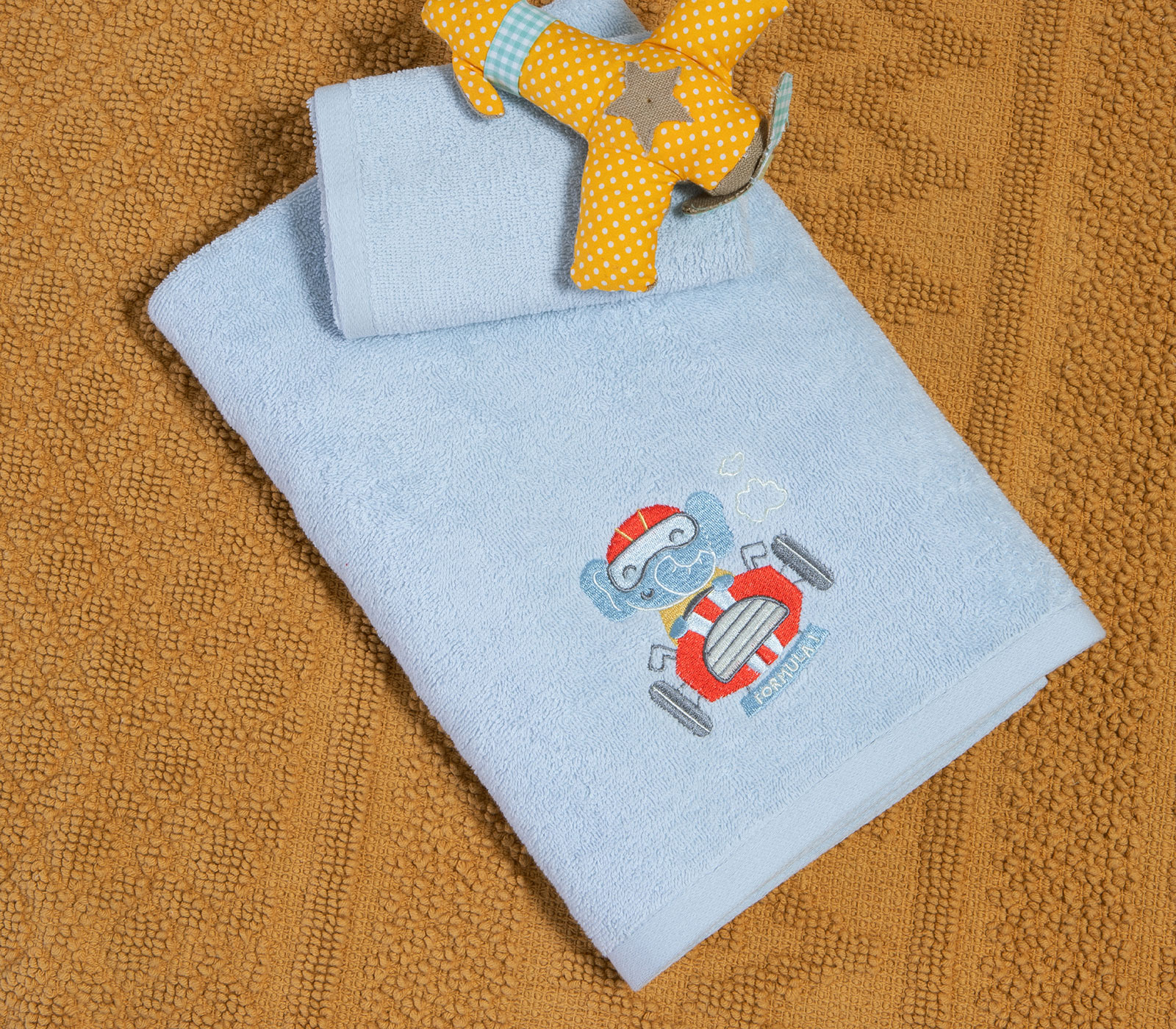 Βρεφικές Πετσέτες Nef-Nef Homeware (2ΤΜΧ) Super Boy L.Blue