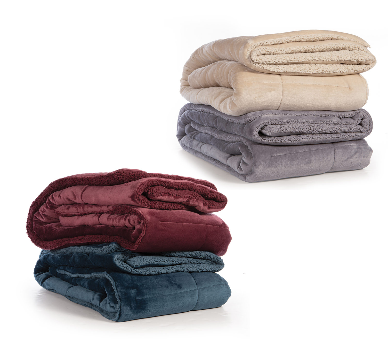 Κουβερτοπάπλωμα Υπέρδιπλο Nef-Nef Homeware Singular 24 220Χ240 Blue