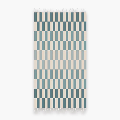 Πετσέτα Θαλάσσης Nef-Nef Homeware Storin 90X170 Aqua