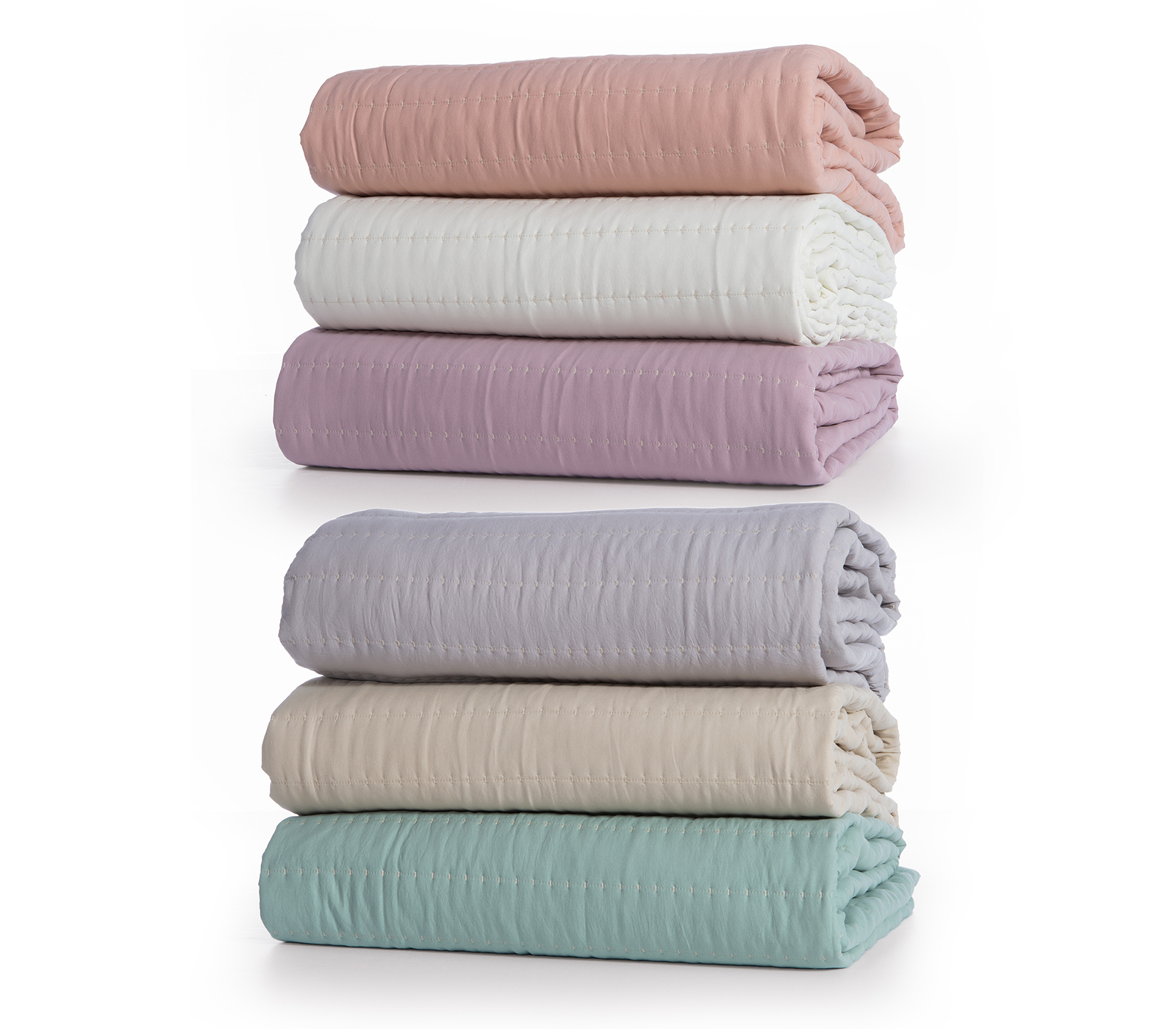 Κουβερλί Υπέρδιπλο Nef-Nef Homeware Colorfull 230x240 Aqua