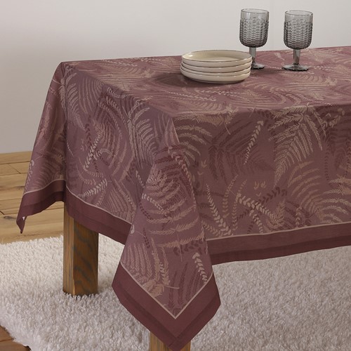 Τραπεζομάντηλο Nef-Nef Homeware Fern 140x180 Bordo