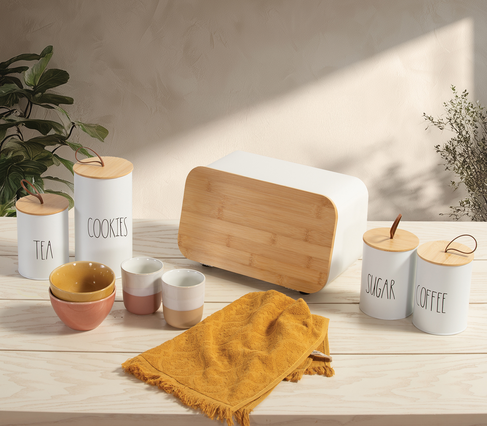 Ψωμιέρα Nef-Nef Homeware Bread Basket 34.5X19X17 White