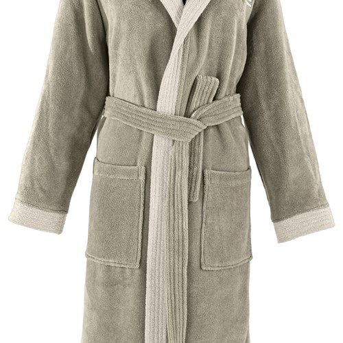 Μπουρνουζι Guy Laroche Monogram Khaki Medium