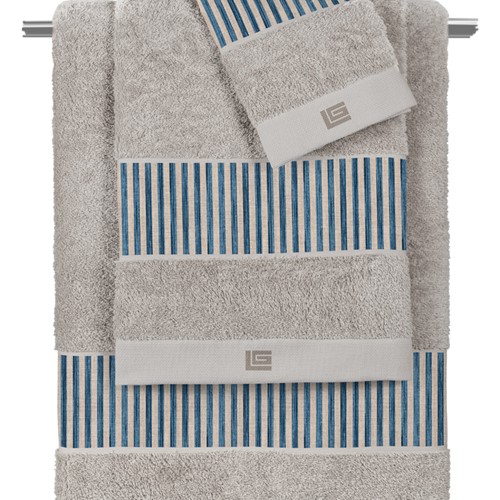 Σετ Πετσέτες Guy Laroche Avene Denim-Silver (3ΤΜΧ)