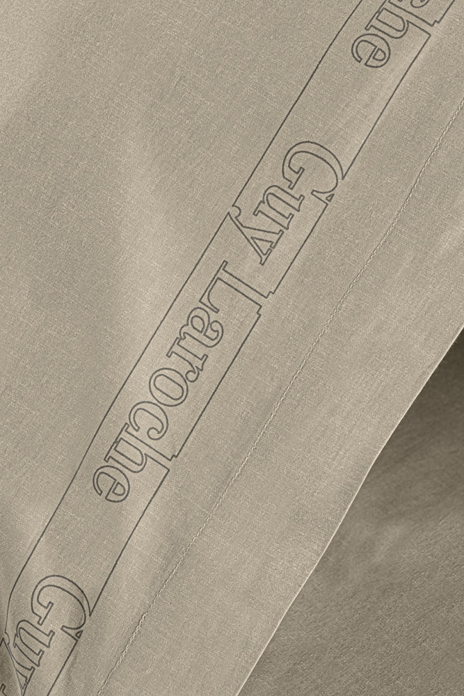 Σεντόνι Yπέρδιπλο Μεμονωμένο Guy Laroche Color Plus Taupe 240X270