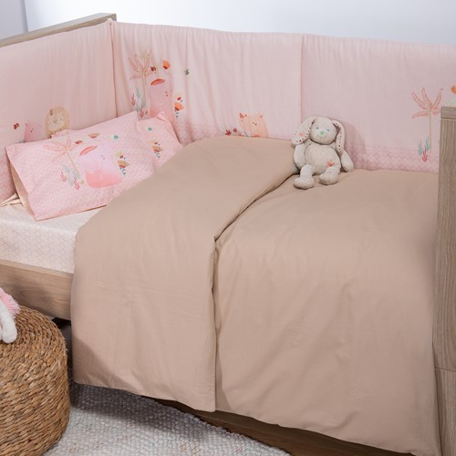 Βρεφική Παπλωματοθήκη Nef-Nef Homeware Basic 110X150 Beige