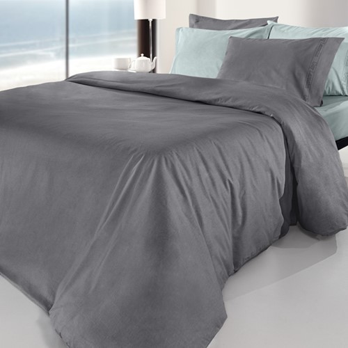 Παπλωματοθήκη Υπέρδιπλη Guy Laroche Color Plus Anthracite 255X245