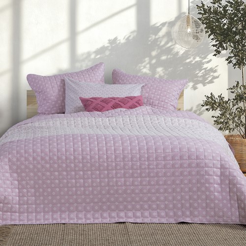 Κουβερλί Μονό Nef-Nef Homeware Keylan 180x240 Mauve