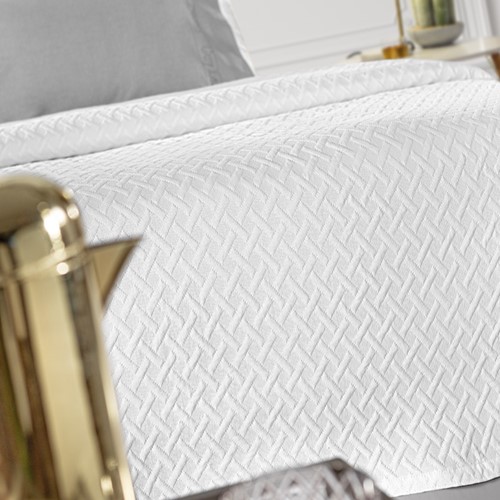 Κουβέρτα Υπέρδιπλη Guy Laroche Bello 245X260 White