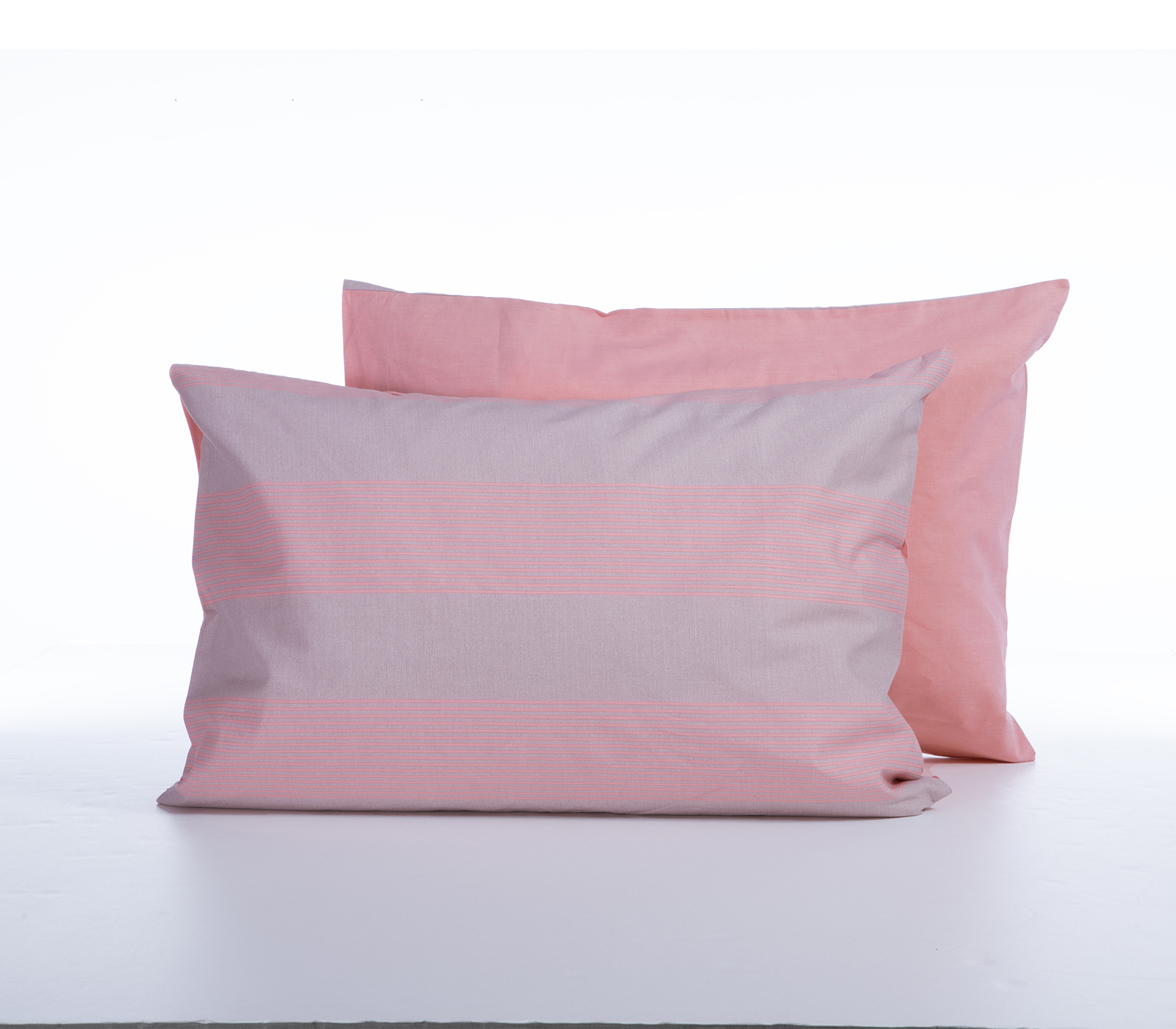 Μαξιλαροθήκη Nef-Nef Homeware Casual Stripe 52x72 Peach