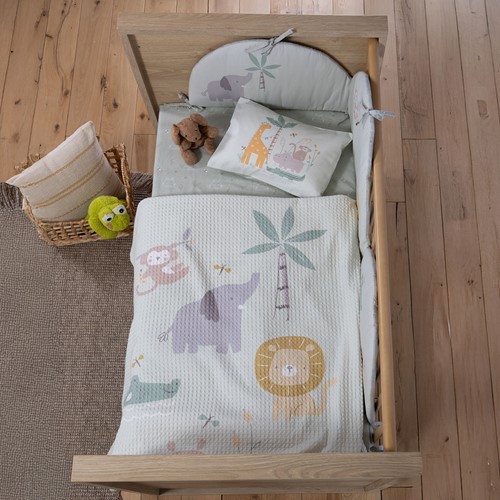 Βρεφική Κουβέρτα Πικε Nef-Nef Homeware Savana 110X150 Green