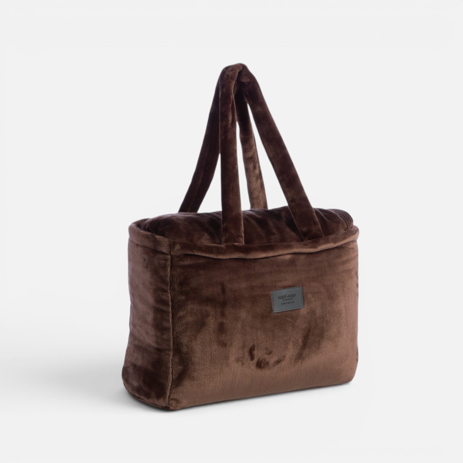 Κουβέρτα Υπέρδιπλη Nef-Nef Homeware Velosso 24 230x240 Coffee