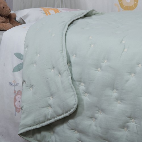 Βρεφικό Κουβερλί Nef-Nef Homeware Special Star 80X110 Mint