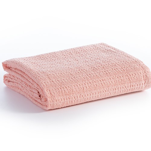 Πικε Κουβέρτα Υπέρδιπλη Nef-Nef Cool 220X240 Salmon
