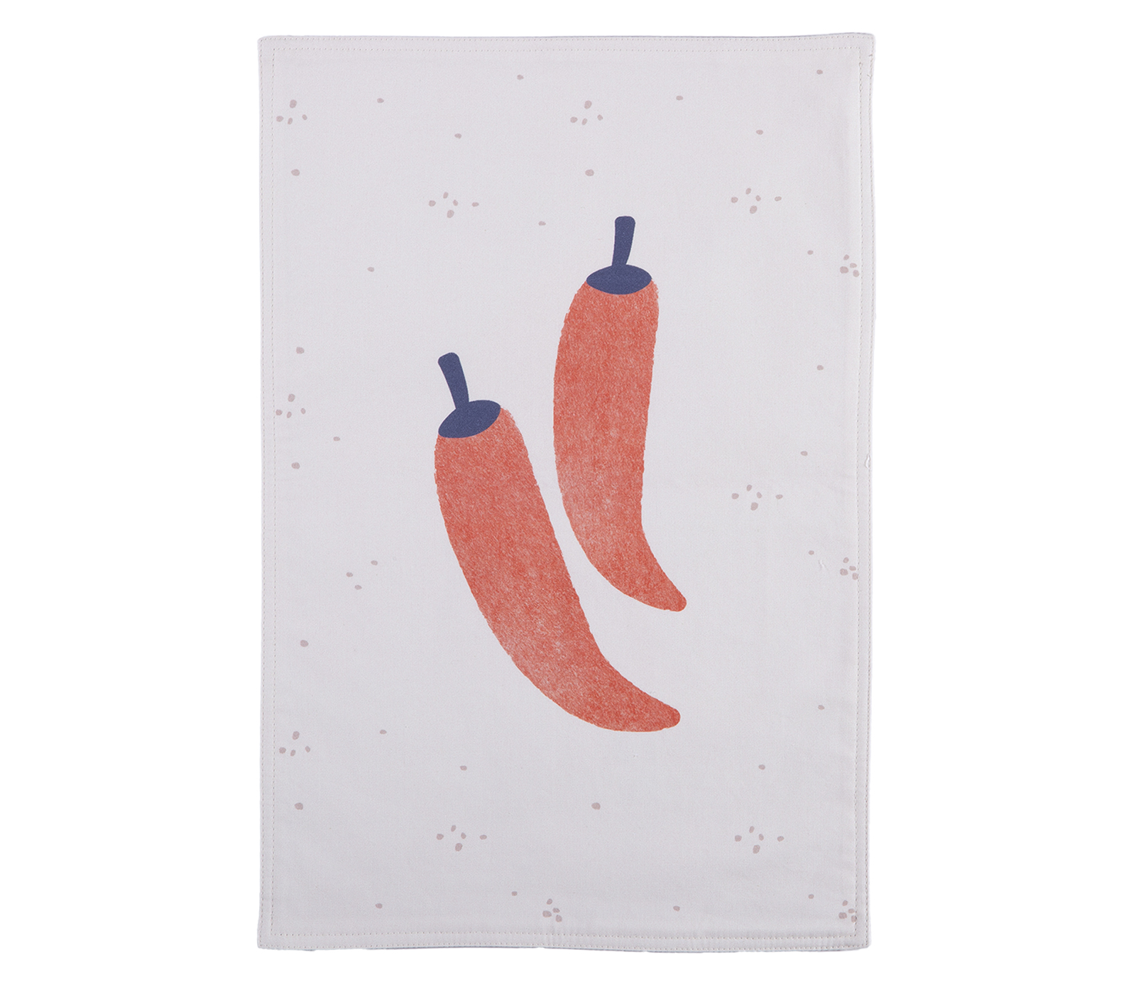 Ποτηρόπανο Nef-Nef Homeware Peppers 40X60 Ecru