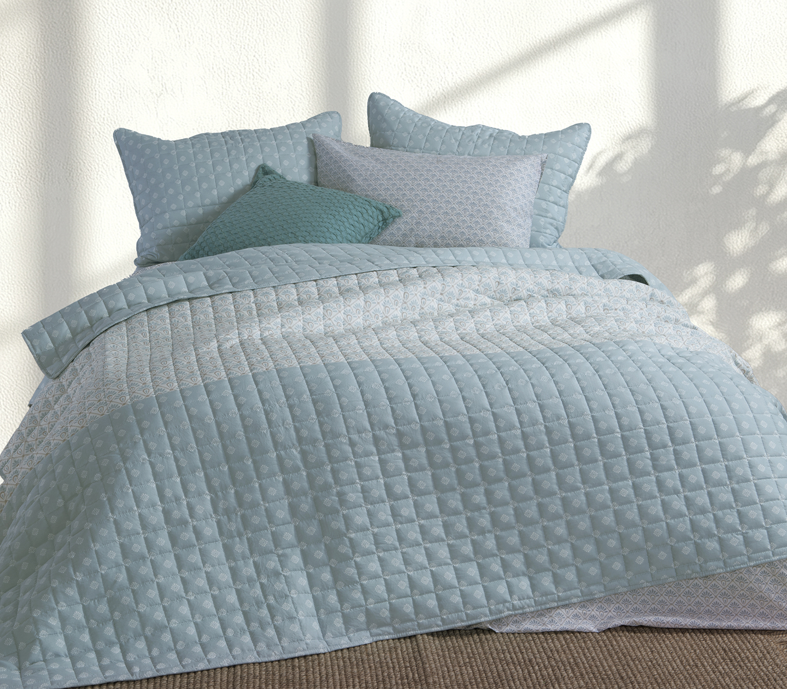 Κουβερλί Μονό Nef-Nef Homeware Keylan 180x240 Blue