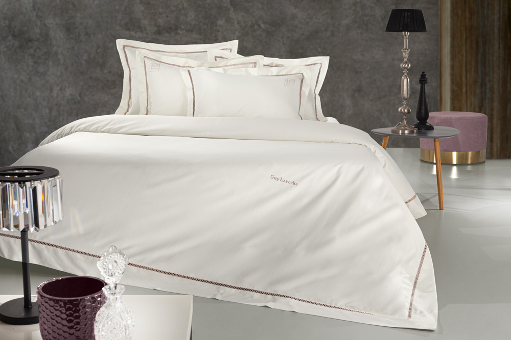 Παπλωματοθήκη King Size Guy Laroche Blend Amethyst-Ivory 250X240
