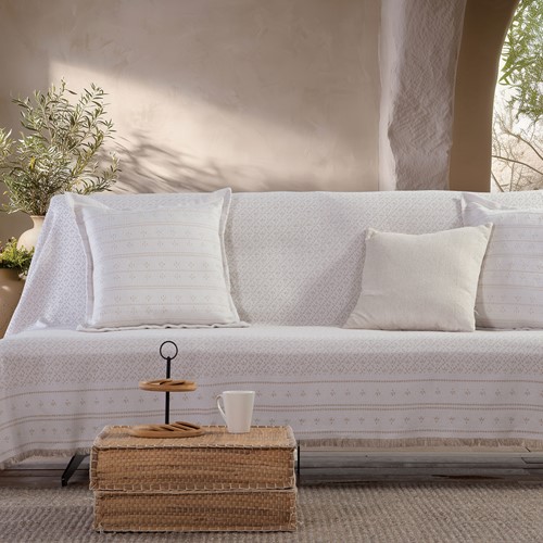 Ριχτάρι Τριθεσίου Nef-Nef Homeware Ishmar 170X300 Beige