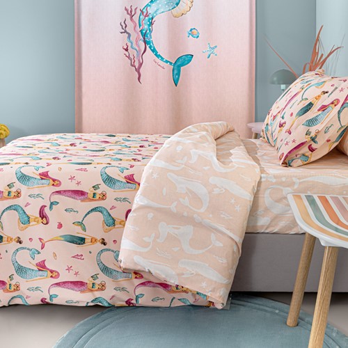 Παιδικά Σεντόνια Guy Laroche (Σετ) Merida Salmon 165x250