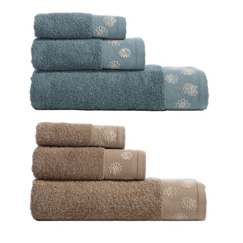 Σετ Πετσέτες Nef-Nef Homeware Anthem 3τμχ Beige