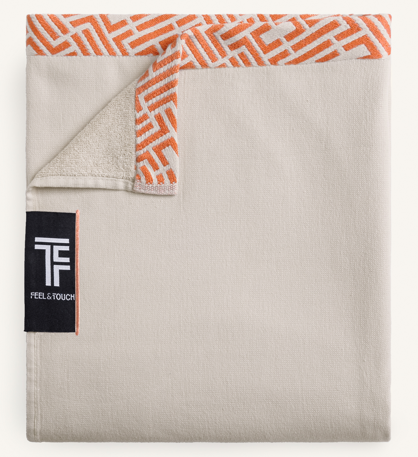 Πετσέτα Θαλάσσης Feel and Touch Sunny Sand 90X180