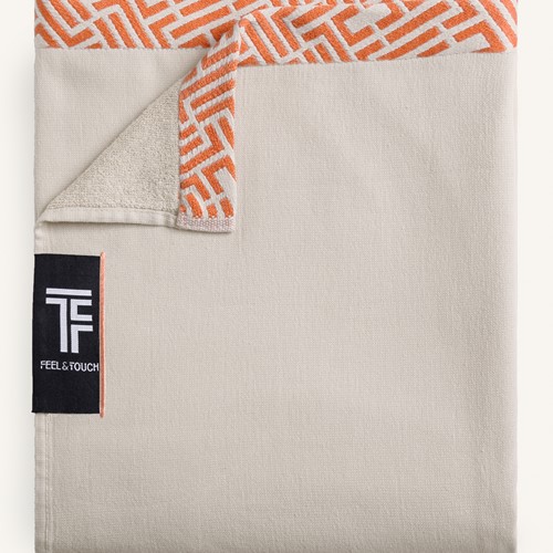 Πετσέτα Θαλάσσης Feel and Touch Sunny Sand 90X180