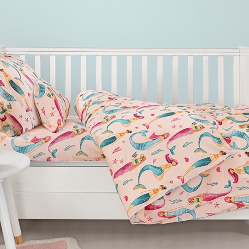 Βρεφικά Σεντόνια Guy Laroche Merida Salmon 115X170