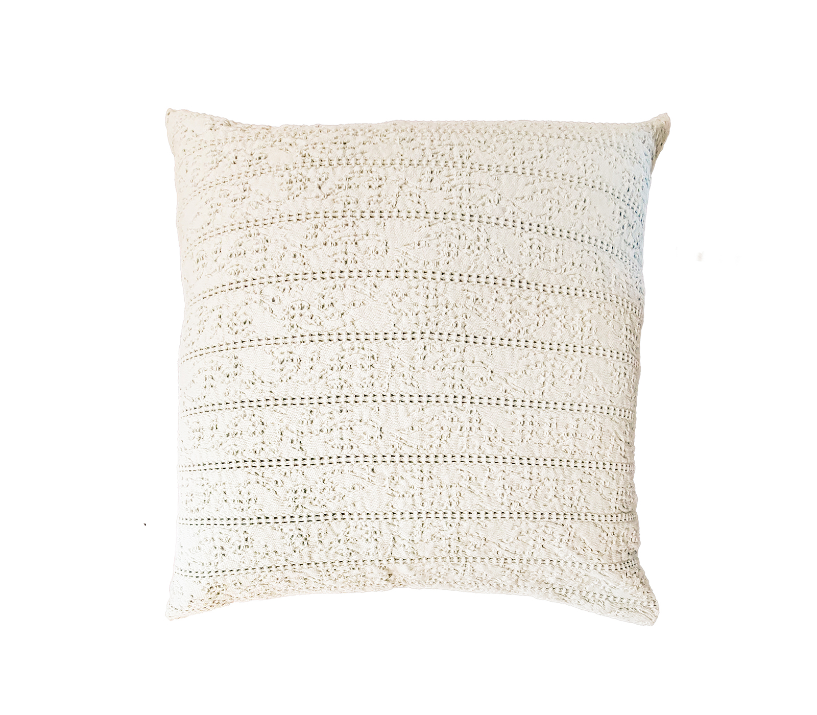 Διακοσμητική Μαξιλαροθήκη Nef-Nef Homeware Starige 50x50 White