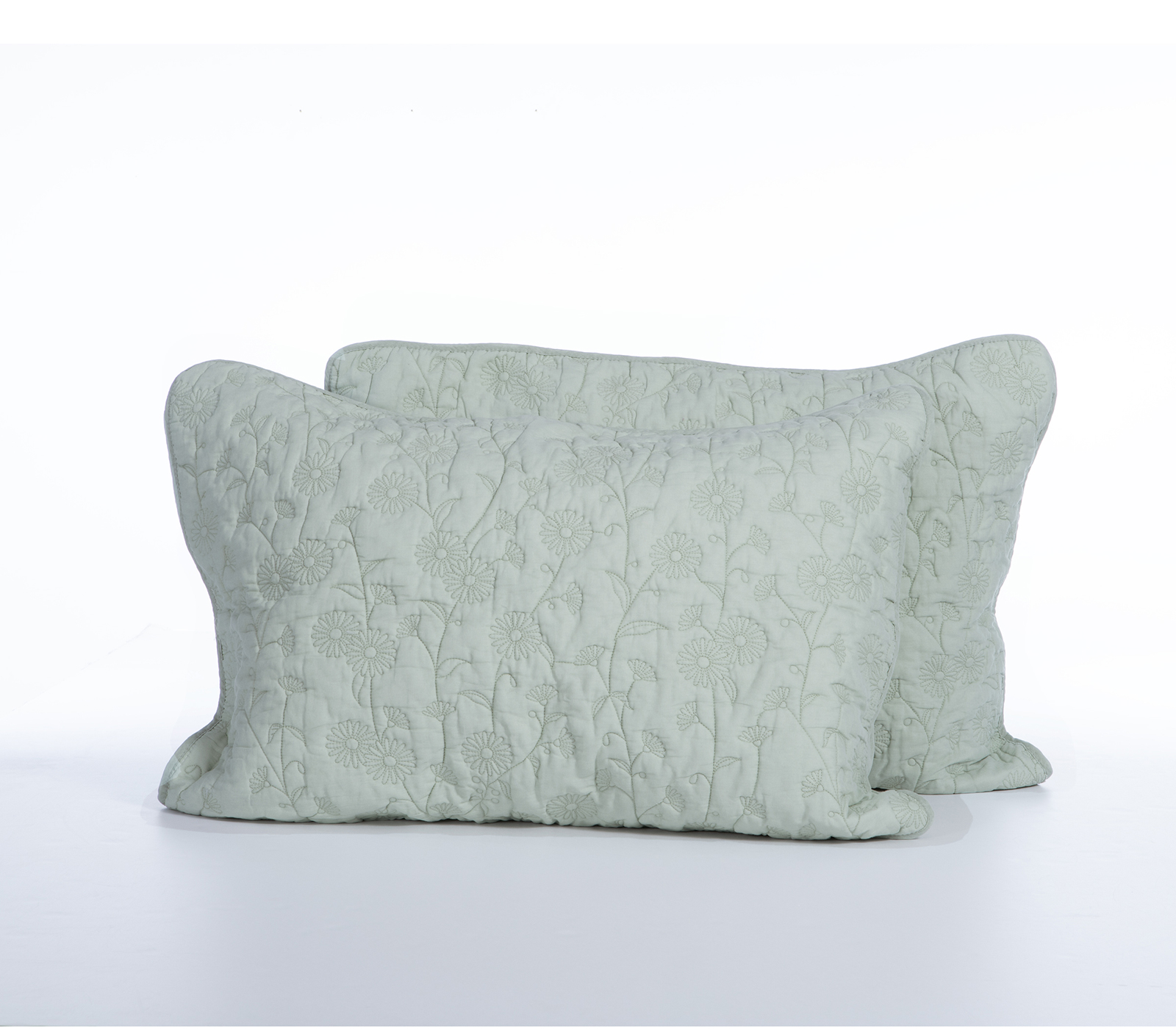 Ζεύγος Μαξιλαροθήκες Nef-Nef Homeware Zinovia 52x72 Mint