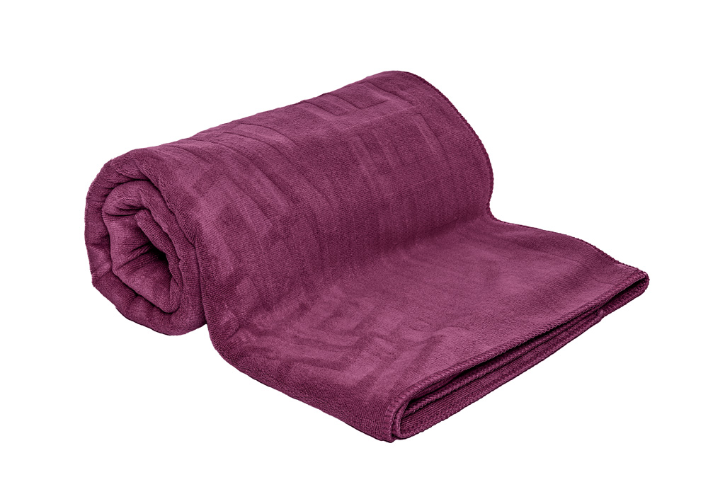 Πετσέτα Θαλάσσης Feel and Touch Icon Aubergine 90X170